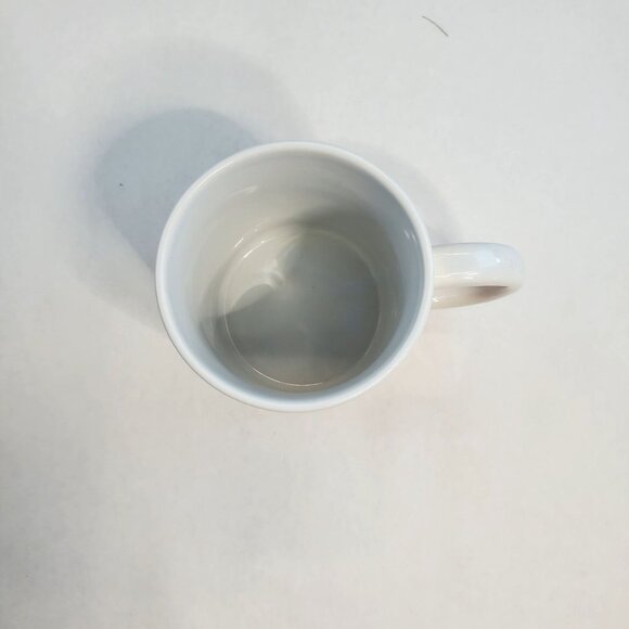 Reese's Peanut Butter Coffee Tea Mug Cup Ceramic White Orange - Picture 5 of 10